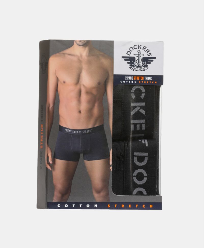 Dockers Boxer Trunk Spandex Paquete De 2 Piezas. DMST2 0001