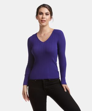 Dockers® Long Sleeve Sweater V Neck