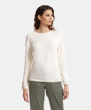Dockers® Pointelle Button Sweater