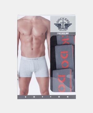 Dockers® Boxer Brief de algodón, paquete de 3 piezas