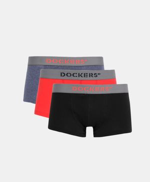 Dockers® Boxer trunk de algodón 3 Pack