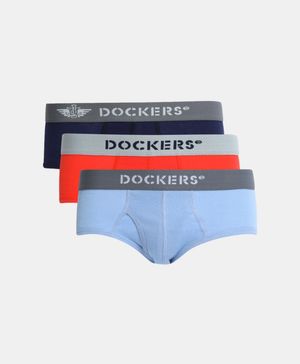 Dockers® Boxer brief de algodón, paquete de 3 piezas