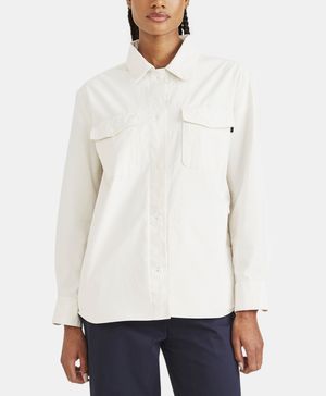 Chamarra Camisera Mujer Relaxed Fit