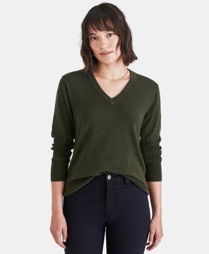 Suéter Mujer V-Neck Regular Fit