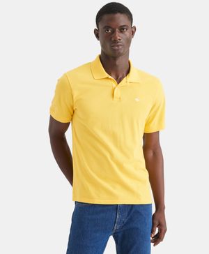 Polo Rib Collar Slim Fit
