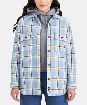 Cozy Regular Fit Shirt Jacket