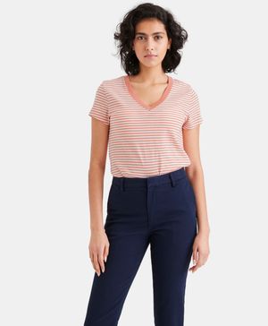 Playera Mujer Favorite V-Neck Slim Fit