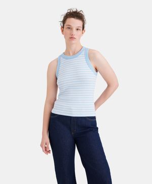 Playera Mujer Knit Tank Slim Fit