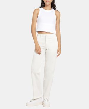 Pantalón Mujer Weekend Chino High Straight Fit