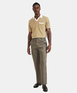 Pantalón Signature Stain Defender Straight Fit