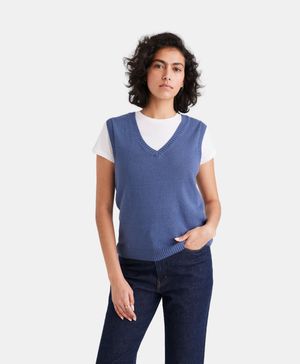 Suéter Mujer Cap Sleeve Regular Fit