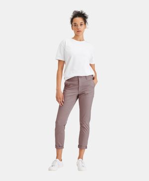 Pantalón Mujer Weekend Chino Slim Ankle Fit