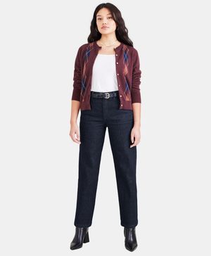 Pantalón Mujer Weekend Chino High Straight Fit