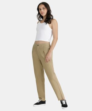 Pantalón Mujer Pull-On High Slim Pleated