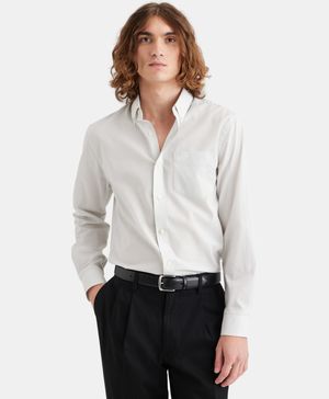 Camisa Signature Stain Defender® Classic Fit