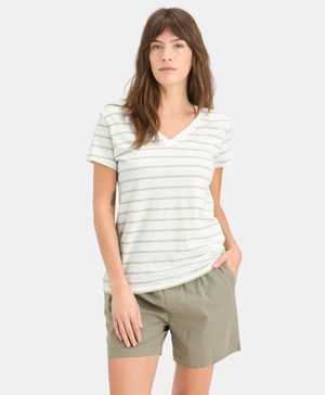 Playera Mujer Favorite V-Neck Slim Fit