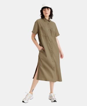 Vestido Midi Relaxed Fit